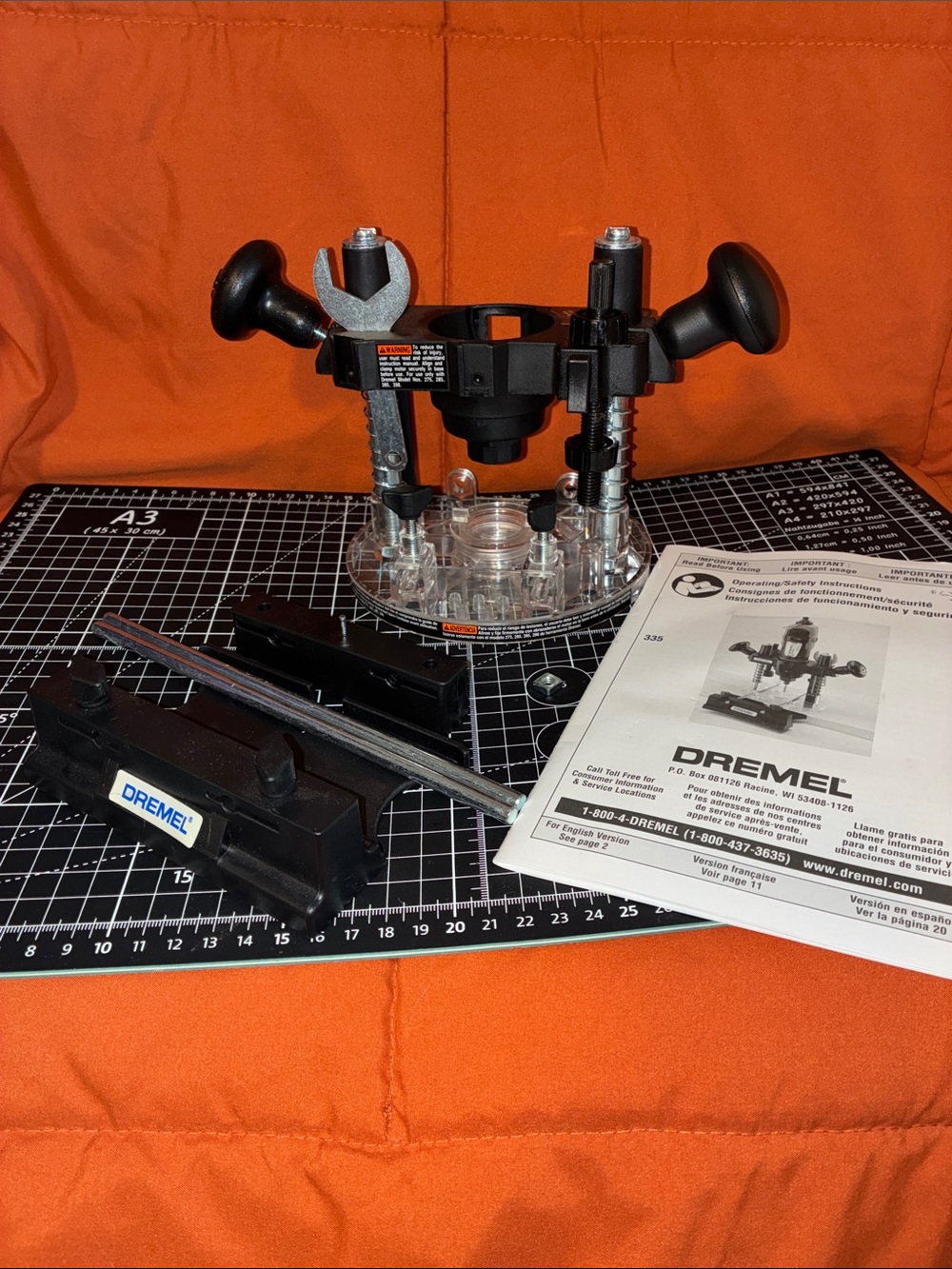 Dremel Plunge Router Attachment - New w/o boxing